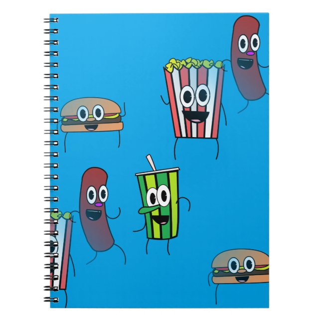 Cuaderno palomitas de cine (Frente)