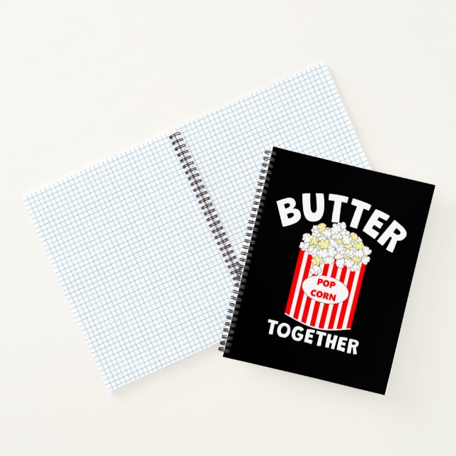 Cuaderno Palomitas de maíz para cine BUTTER Together (Interior)