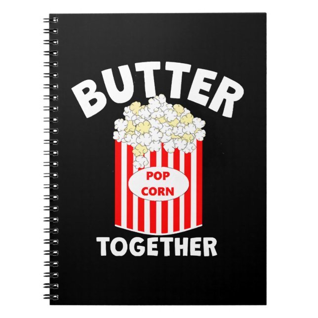 Cuaderno Palomitas de maíz para película BUTTER Together (Frente)