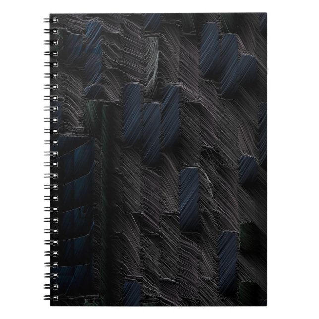 Cuaderno Palos azules y verdes sobre recipientes de plástic (Frente)