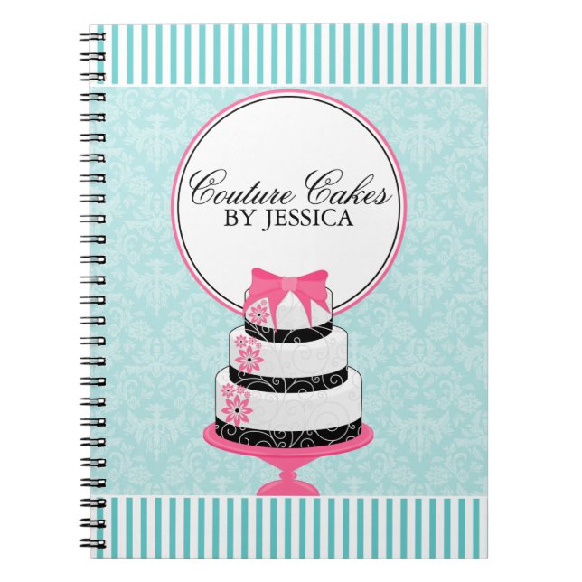 Cuaderno Panadería de pasteles de Couture (Frente)