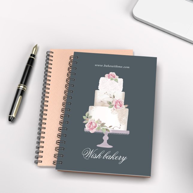 Cuaderno panadería elegante de tres niveles de pastelería d (Subido por el creador)