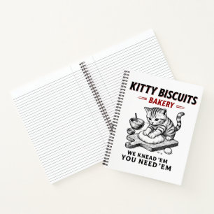 Cuaderno Panadería Kitty Biscuits
