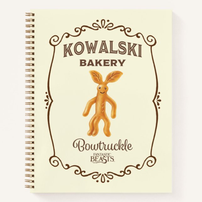 Cuaderno Panadería Kowalski - Bowtruckle (Anverso)