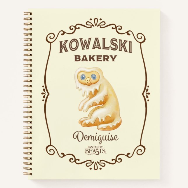 Cuaderno Panadería Kowalski - Demiguise (Anverso)