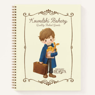 Cuaderno Panadería Kowalski - Newt Scamander