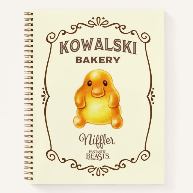 Cuaderno Panadería Kowalski - Niffler (Anverso)