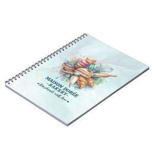 Cuaderno Panadería Pastelería Chef Postre Dulces Torta Pana