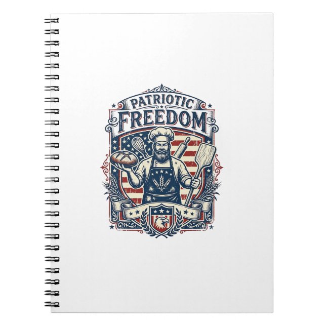 Cuaderno Panadero Patriótico de Masa Madre (Frente)
