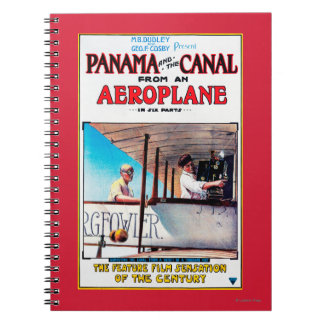 Cuaderno Panamá y la película Promo Poste del Canal Airplan