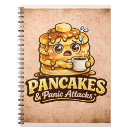 Cuaderno Pancakes and Panic Attacks - Foodie Fiends