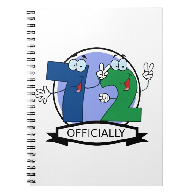 Cuaderno Pancarta oficial de cumpleaños 72 (Frente)
