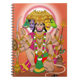 Cuaderno Panchmukhi Hanuman