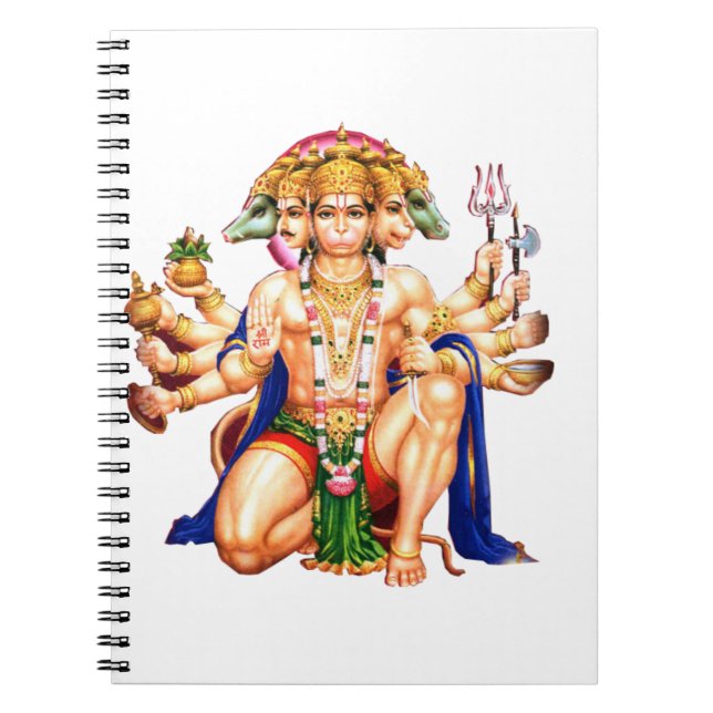 Cuaderno Panchmukhi Hanuman ji (Frente)