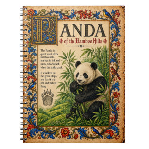 Cuaderno Panda, Arte de Bestiario Medieval