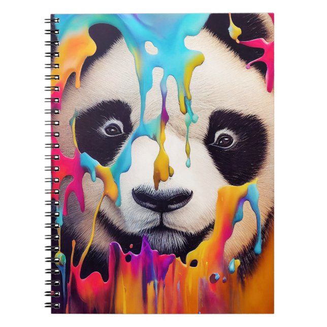 Cuaderno Panda Bear Animal Discovery Adventure Nature (Frente)