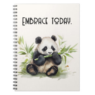 Cuaderno Panda Bear Con Cita