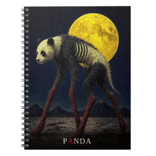 Cuaderno Panda Calcetines Largos gótico Surrealista