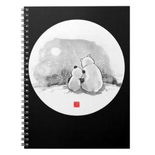 Cuaderno Panda Cuta Y Amante De Los Animales De Oso Polar