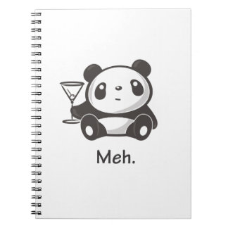 Cuaderno Panda de Meh