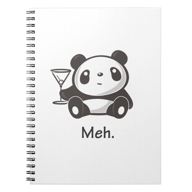 Cuaderno Panda de Meh (Frente)
