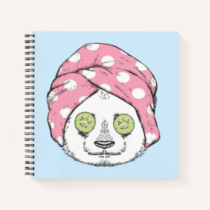 Cuaderno Panda En El Spa