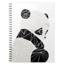 Cuaderno Panda geométrica