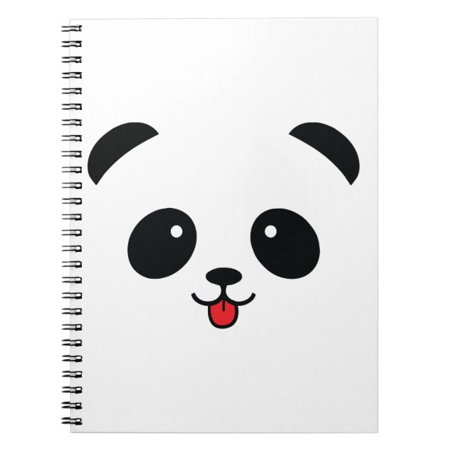 Cuaderno Panda linda Blep Mlem Blop (Frente)