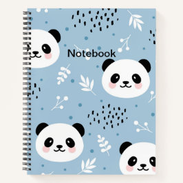 Cuaderno Panda Notebook
