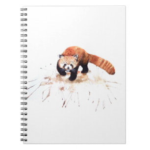 CUADERNO PANDA ROJA