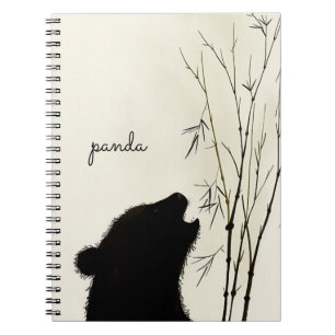 Cuaderno Panda Silhouette