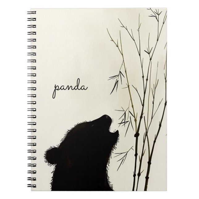 Cuaderno Panda Silhouette (Frente)