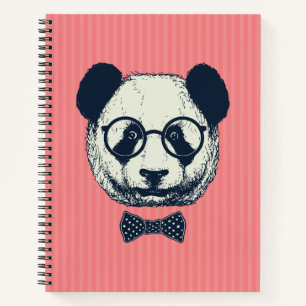 Cuaderno Panda Stripes