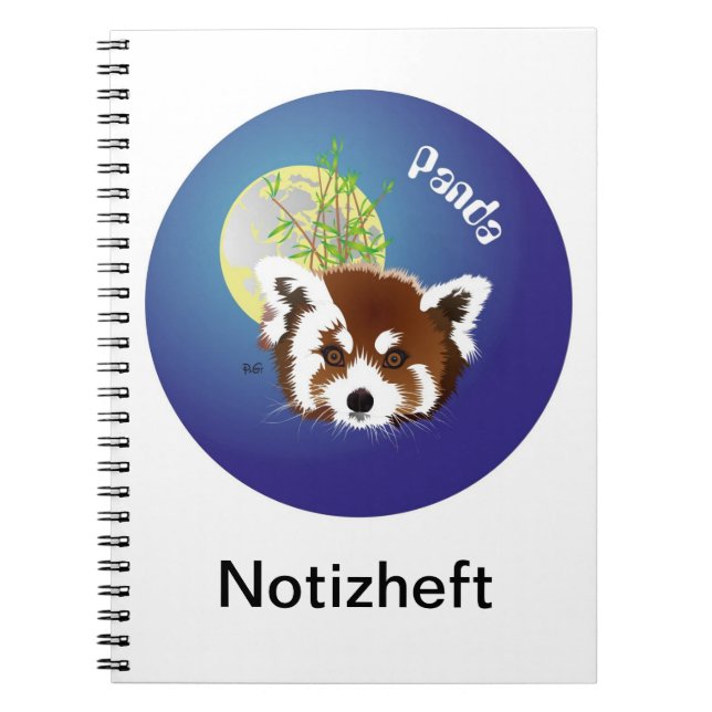 Cuaderno Panda Treffen Notizheft (Frente)