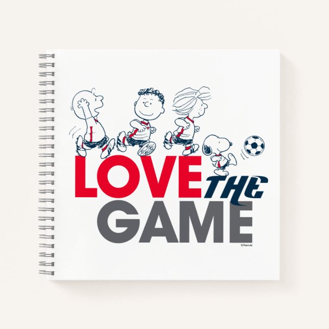 Cuaderno Pandilla de cacahuetes - Amo el juego (Anverso)