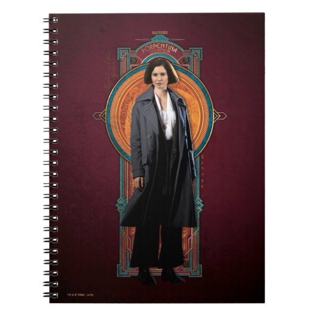 Cuaderno Panel Art Deco de PORTENTINA GOLDSTEIN™ (Frente)
