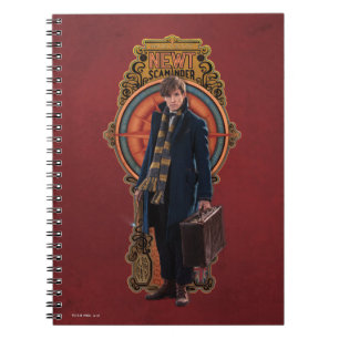 Cuaderno Panel de Art Nouveau permanente de NEWT SCAMANDER
