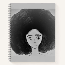 Cuaderno Panel de esbozo de Afro