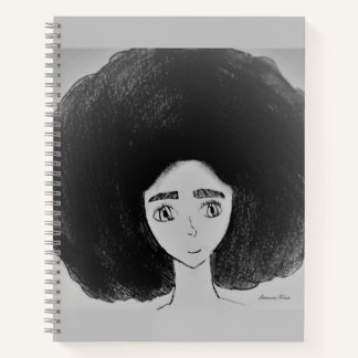Cuaderno Panel de esbozo de Afro