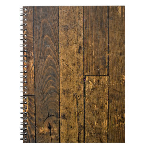 Cuaderno Panel de madera bare vintage