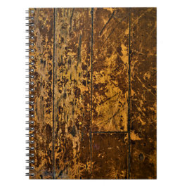 Cuaderno Panel de madera de Worn antiguo