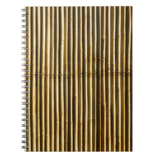 Cuaderno Panel de madera marrón