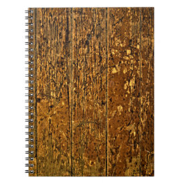 Cuaderno Panel Madera de Aged Worn