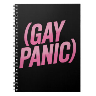 Cuaderno Pánico Gay Protesta Orgullo LGBTQ