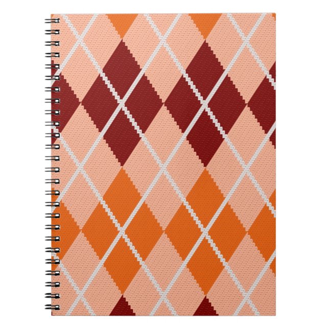 Cuaderno Paño realista de Argyle (Frente)