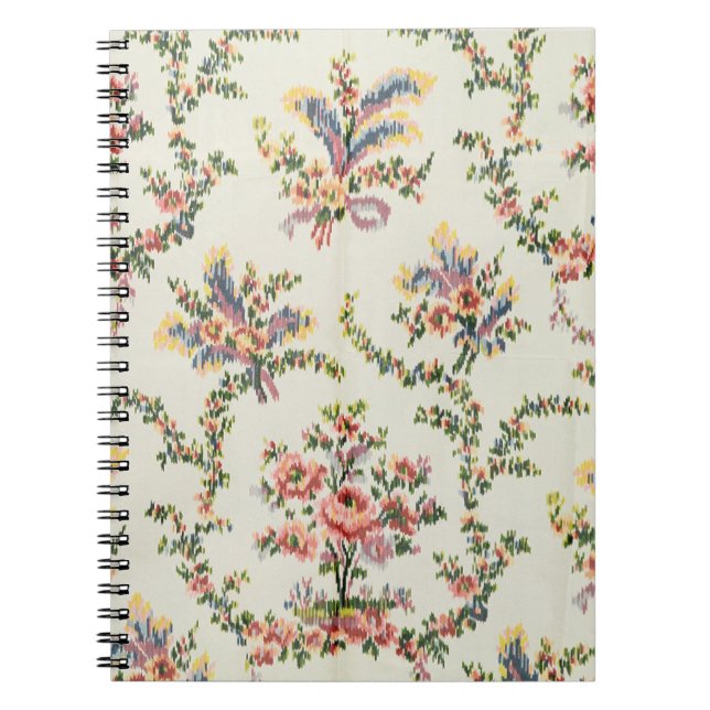 Cuaderno Paño tejido para la reina Marie Antonieta en el (Frente)