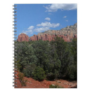 Cuaderno Panorama de rocas rojas en Sedona Arizona