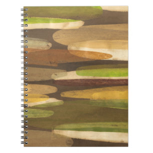Cuaderno Panorama del tono de la Tierra abstracto