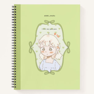 Cuaderno Panpan verde suave