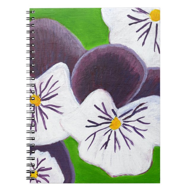 Cuaderno Pansies (Frente)